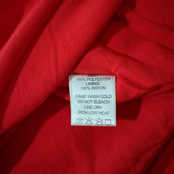 Eesome Red Ruffle Blouse - Picture 4 of 5